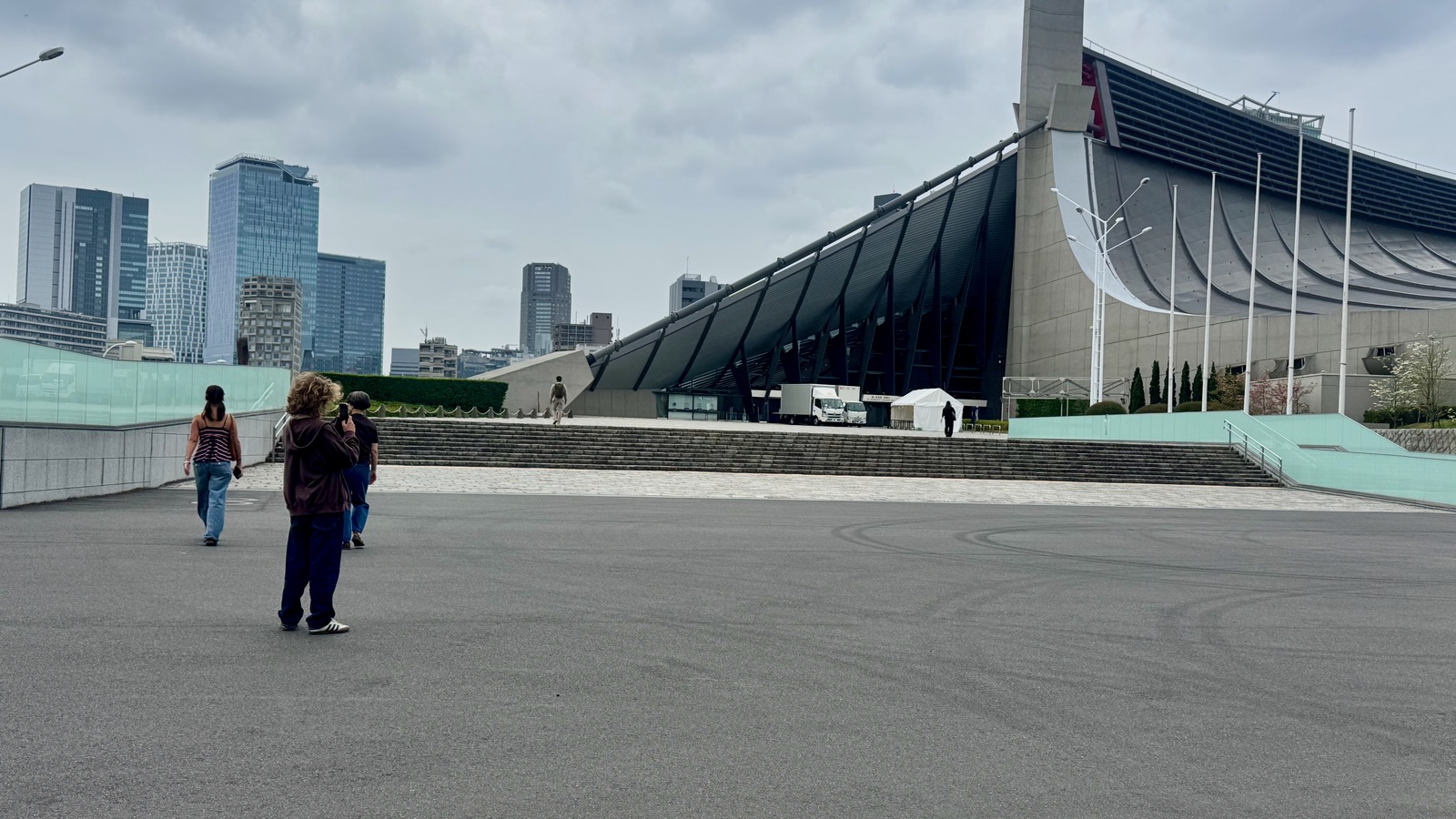 Yoyogi National Stadium &mdash; Kenzo Tange's iconic 1964 Olympic building